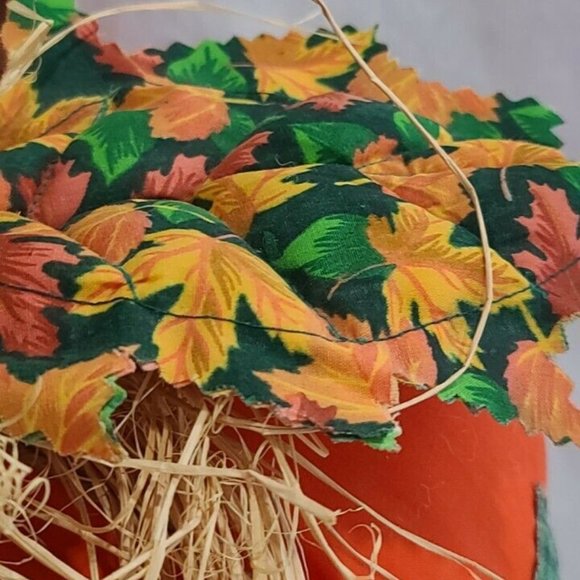 Main Joy Limited Fabric Pumpkin Halloween Fall Dec - Picture 3 of 9